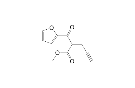 Methyl 2-(furan-2-carbonyl)pent-4-ynoate