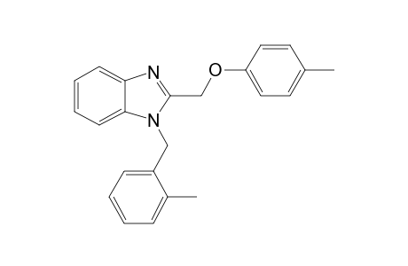 1-(2-Methylbenzyl)-2-[(4-methylphenoxy)methyl]-1H-benzimidazole
