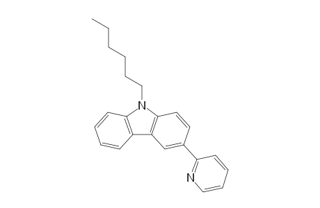 9-Hexyl-3-(pyridin-2-yl)carbazole