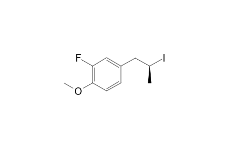 (S)-2-fluoro-4-(2-iodopropyl)-1-methoxybenzene