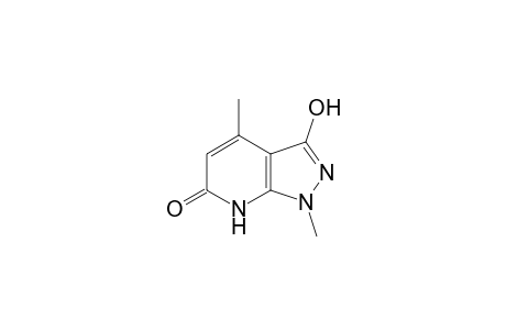 1,4-dimethyl-3-hydroxy-1H-pyrazolo[3,4-b]pyridin-6(7H)-one