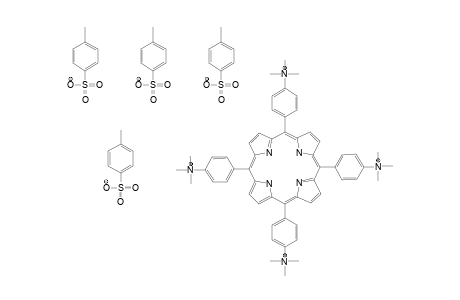 5,10,15,20-Tetrakis(4-trimethylammoniophenyl)porphyrin tetra(p-toluenesulfonate)