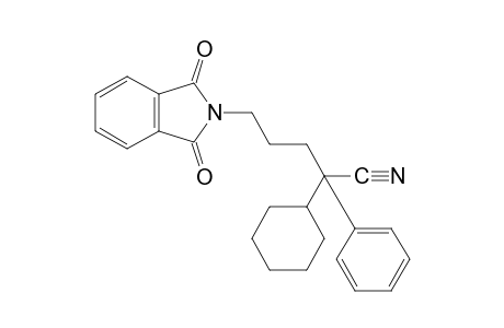 N-(4-cyano-4-cyclohexyl-4-phenylbutyl)phthalimide
