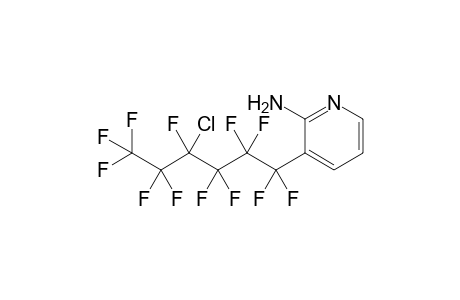 2-Amino-3-(4-chlorododecafluorohexyl)pyridine