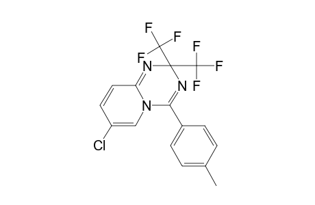 7-Chloro-4-p-tolyl-2,2-bis-trifluoromethyl-2H-pyrido[1,2-a][1,3,5]triazine