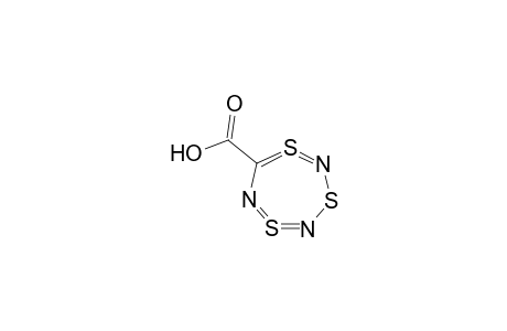 1,3,5,2,4,6-Trithia(3-SIV)triazepine-7-carboxylic acid