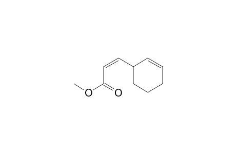 (Z)-3-(1-cyclohex-2-enyl)-2-propenoic acid methyl ester