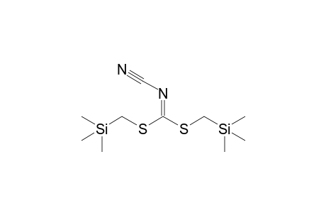 bis(trimethylsilylmethylsulfanyl)methylenecyanamide