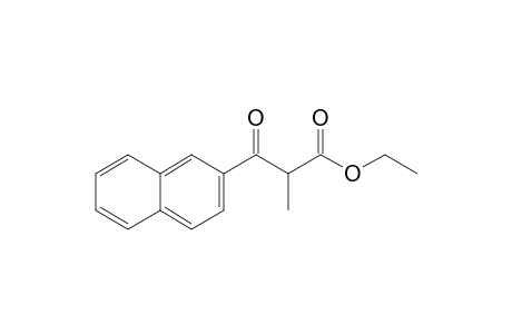 2-Methyl-3-(2-naphthalenyl)-3-oxopropanoic acid ethyl ester