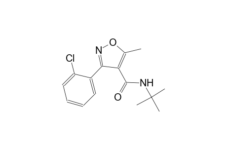 4-isoxazolecarboxamide, 3-(2-chlorophenyl)-N-(1,1-dimethylethyl)-5-methyl-