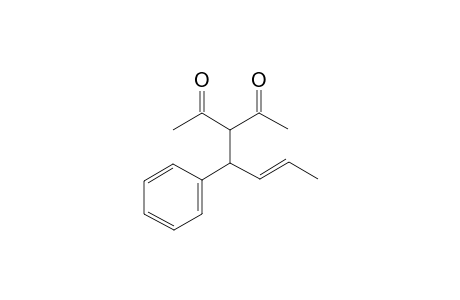 (E)-3-(1-phenylbut-2-en-1-yl)pentane-2,4-dione