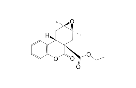 ETHYL-(6AR,7AR,8AS,9AR)-REL-6A,7,7A,8A,9,9A-HEXAHYDRO-7A,8A-DIMETHYL-6-OXO-5,8-DIOXACYCLOPROPA-[B]-PHENANTRENE-6A(6H)-CARBOXYLATE