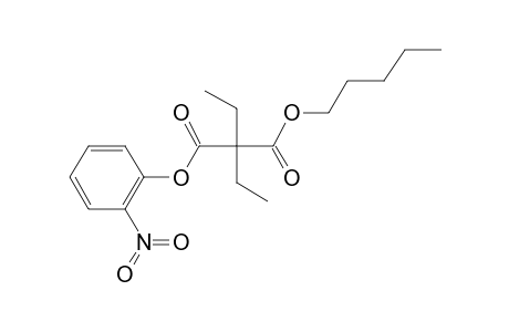 Diethylmalonic acid, 2-nitrophenyl pentyl ester