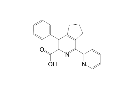 6-Carboxy-5-phenyl-2-(2'-pyridyl)-3,4-cyclopentenopyridine