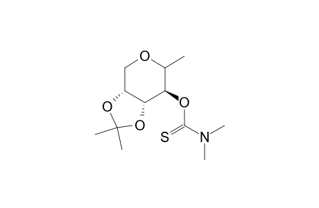D-arabino-Hexitol, 2,6-anhydro-1-deoxy-4,5-O-(1-methylethylidene)-, dimethylcarbamothioate