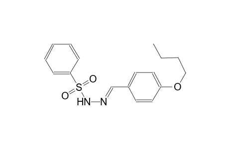N'-[(E)-(4-butoxyphenyl)methylidene]benzenesulfonohydrazide