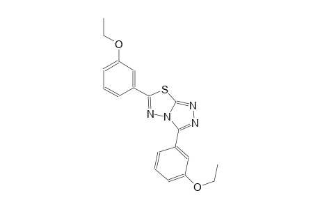 3,6-bis(3-ethoxyphenyl)[1,2,4]triazolo[3,4-b][1,3,4]thiadiazole