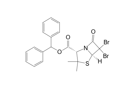(2S,5R)-6,6-dibromo-3,3-dimethyl-7-oxo-4-thia-1-azabicyclo[3.2.0]heptane-2-carboxylic acid (diphenylmethyl) ester