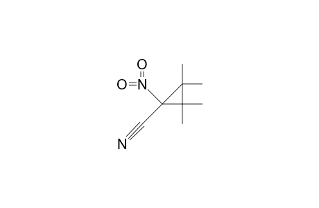 1-Nitro-2,2,3,3-tetramethyl-cyclopropanecarbonitrile