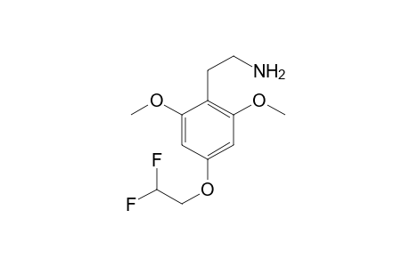 4-(2,2-Difluoroethoxy)-2,6-dimethoxyphenethylamine