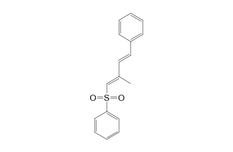 [(1E,3E)-2-methyl-4-phenylbuta-1,3-dienyl]sulfonylbenzene