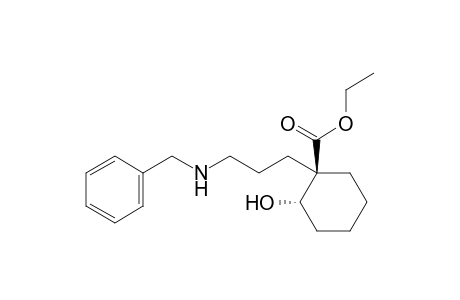 (1R,2S)-1-[3-(benzylamino)propyl]-2-hydroxy-cyclohexanecarboxylic acid ethyl ester