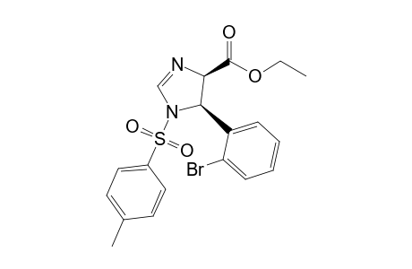 (4S,5S)-cis-4-(Eyhoxycarbonyl)-5-(4-bromophenyl)-1-N-tosyl-2-imidazoline