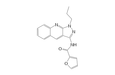 N-(1-propyl-1H-pyrazolo[3,4-b]quinolin-3-yl)-2-furamide