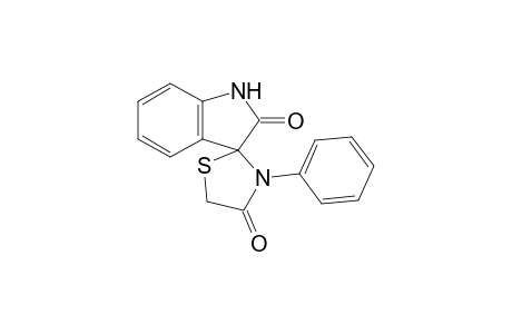 3'-phenylspiro[1H-indole-3,2'-thiazolidine]-2,4'-dione