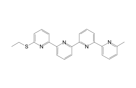 6-Ethylthio-6"'-methyl-2,2':6',2":6",2"'-quterpyridine