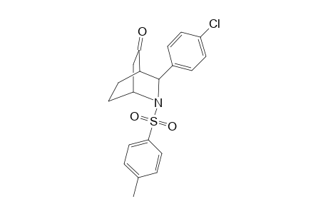 endo-3-(4-Chlorophenyl)-2-(4-tolylsulfonyl)-2-azabicyclo[2.2.2]octan-5-one