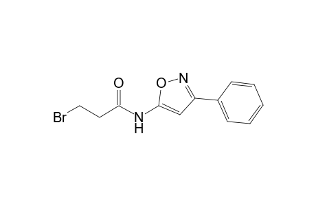 3-Bromo-N-(3'-phenyl-5'-isoxazolyl)-propanamide