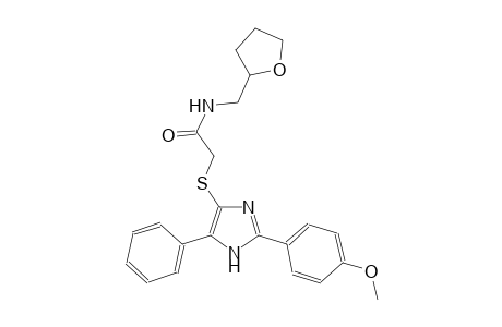 acetamide, 2-[[2-(4-methoxyphenyl)-5-phenyl-1H-imidazol-4-yl]thio]-N-[(tetrahydro-2-furanyl)methyl]-