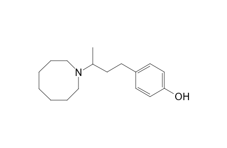 Phenol, 4-[3-(1-perhydroazocinyl)butyl]-