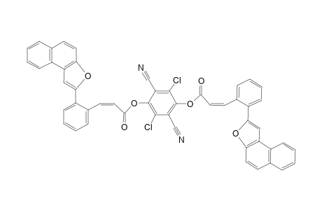 {2-Chloro-4-cyanopentandien-3-yl o-[naphthalo[2,1-b]dihydrofuran-2-yl]phenyl-2-propenoate} dimer