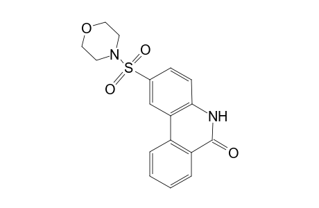2-(morpholine-4-sulfonyl)-5,6-dihydrophenanthridin-6-one