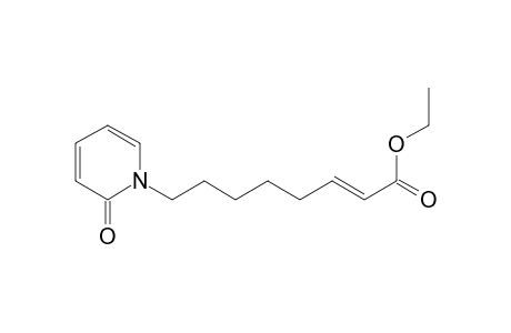(E)-8-(2-keto-1-pyridyl)oct-2-enoic acid ethyl ester