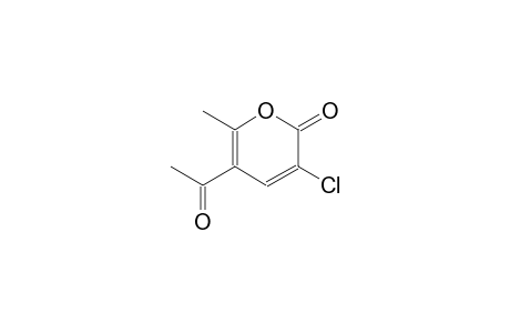 5-acetyl-3-chloro-6-methyl-2H-pyran-2-one