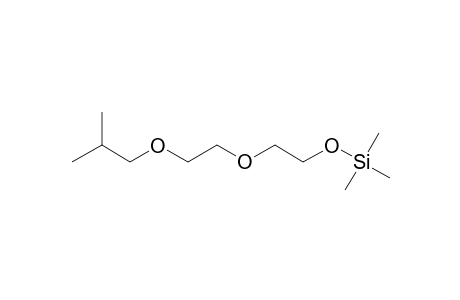 Diethylene glycol, isobutyl ether, trimethylsilyl ether