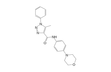 1H-1,2,3-triazole-4-carboxamide, 5-methyl-N-[4-(4-morpholinyl)phenyl]-1-phenyl-