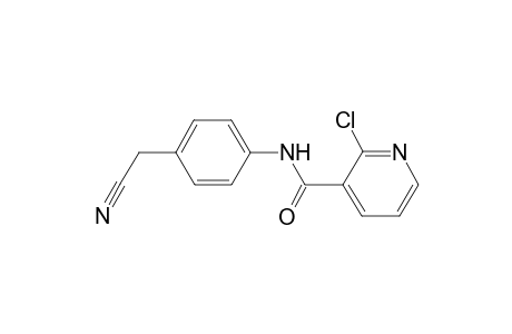 2-Chloro-N-[4-(cyanomethyl)phenyl]nicotinamide