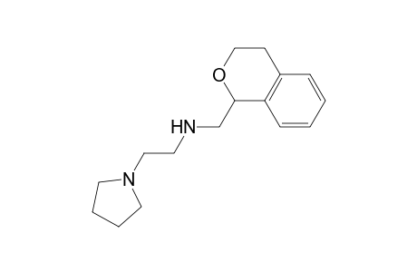 N-(3,4-Dihydro-1H-isochromen-1-ylmethyl)-2-(1-pyrrolidinyl)ethanamine