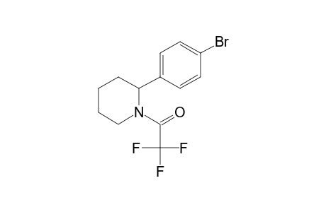 2-(4-Bromophenyl)piperidine, tfa derivative