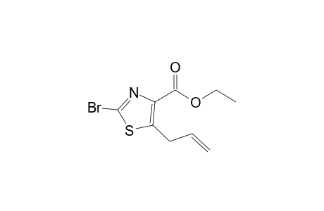2-Bromo-5-prop-2-enyl-4-thiazolecarboxylic acid ethyl ester