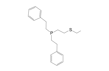2-(ethylthio)ethyl-diphenethyl-phosphine