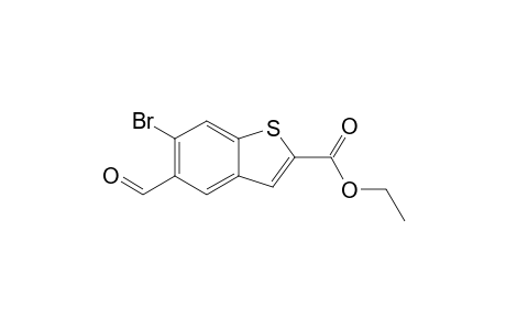 6-Bromo-2-ethoxycarbonyl-5-formylbenzo[b]thiophene
