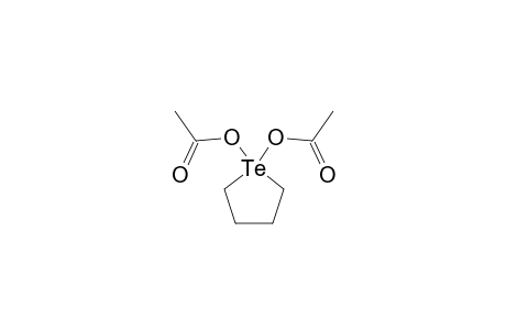 (1-acetyloxy-2,3,4,5-tetrahydrotellurophen-1-yl) acetate
