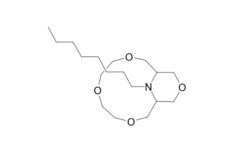N-octylmorpholino 12-crown-4 ether