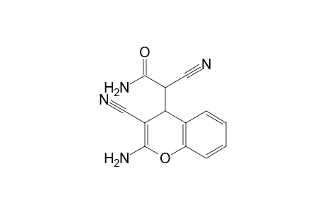 2-(2-Amino-3-cyano-4H-chromen-4-yl)-2-cyanoacetamide