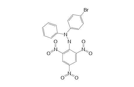 2-(PARA-BROMOPHENYL)-2-PHENYL-1-PICRYL-HYDRAZINE